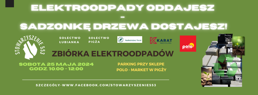 Elektroopady oddajesz – sadzonki drzewa dostajesz