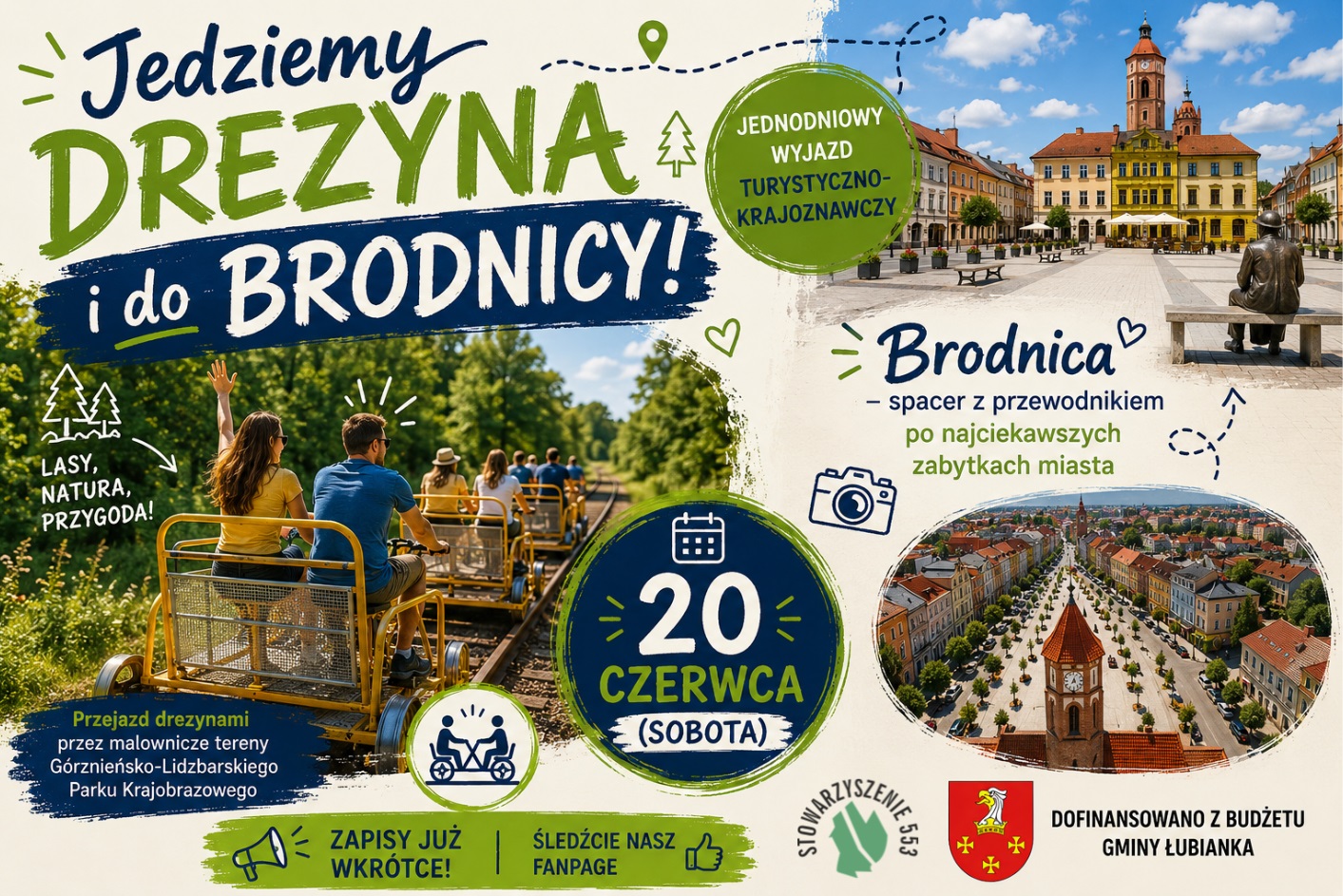 Drezyną i do Brodnicy